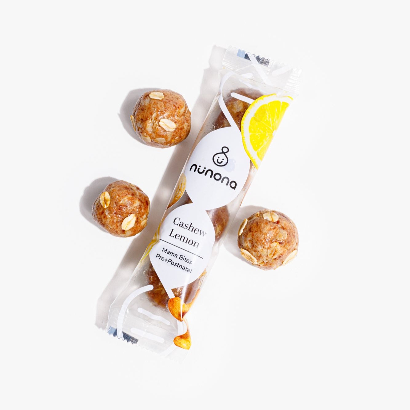 Pre+Postnatal Mama Bites - Cashew Lemon (28 Bites)