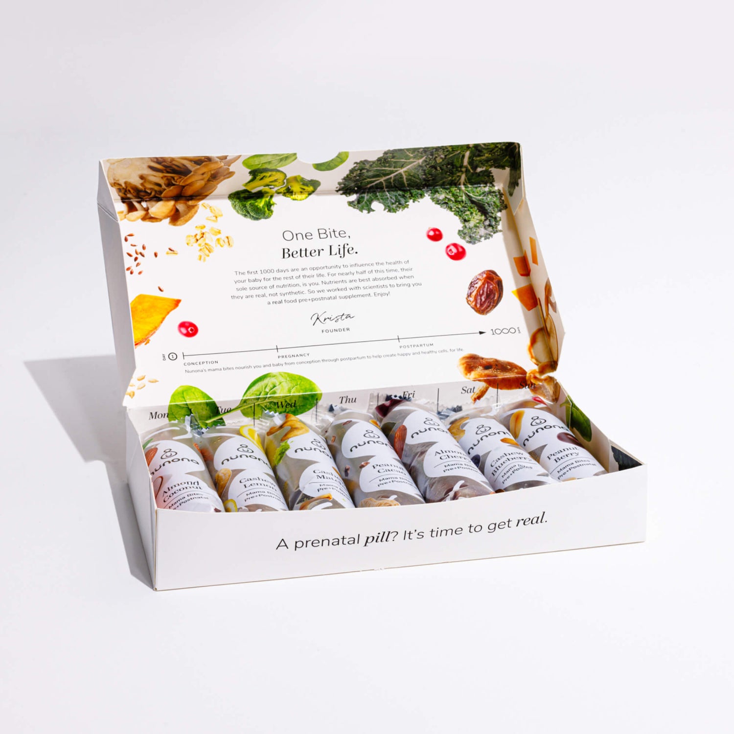 Pre+Postnatal Mama Bites- Almond Cherry (28 Bites)