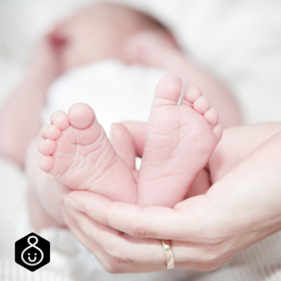 Cute baby feet - mom reflecting on how being a mother changes you