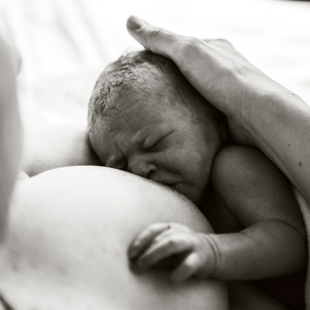 mother breastfeeding baby in US 