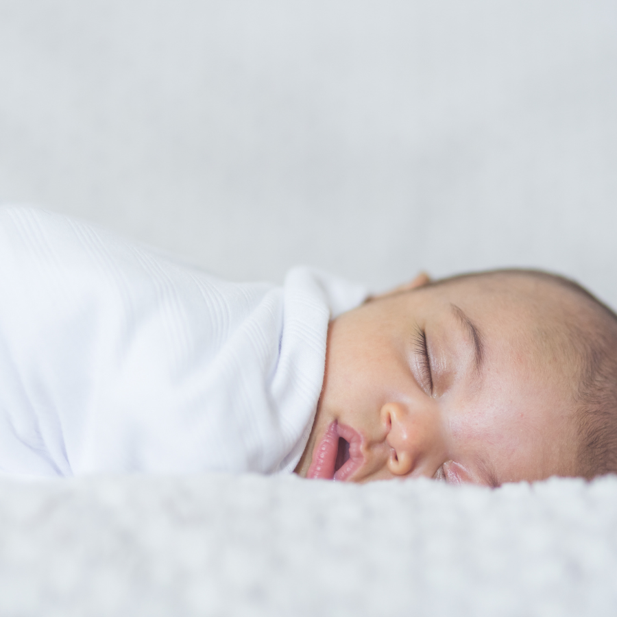 cute baby sleeping